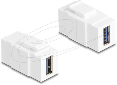 Delock - Keystone modul USB 3.0 A anya> USB 3.0 A anya - 86319