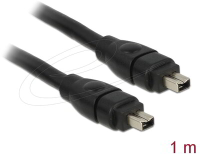 Delock - 1 méteres FireWire összekötő kábel (4/4 tűs) - 82570