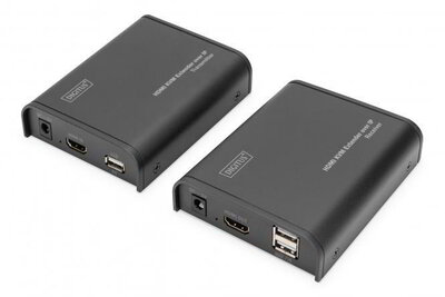 DIGITUS - HDMI KVM IP bővítő készlet - DS-55202