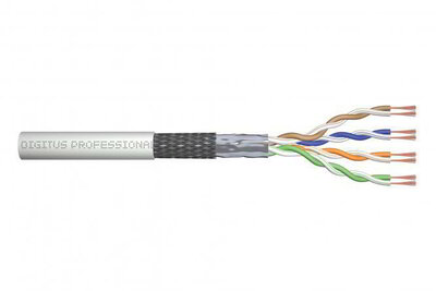 DIGITUS - CAT 5e SF/UTP sodrott érpáras nyers 305 m patchkábel - DK-1531-P-305-1