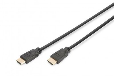DIGITUS - HDMI Premium High Speed ​​​​Ethernet csatlakozókábellel 5m - DK-330123-050-S