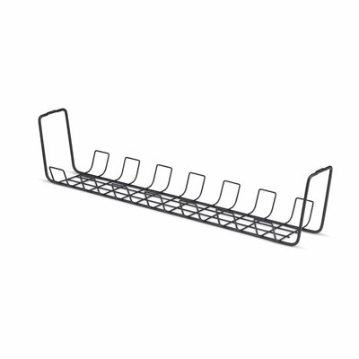 Startech - Asztali kábelrendező tálca, 24" hosszú, fém kosár stílusú kábelrendező - S1MB-DESK-CABLE-TRAY