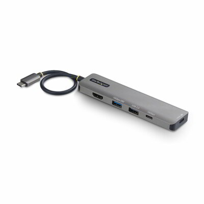 Startech - USB-C - HDMI többportos adapter 140 W-os PD töltéssel, 4K 60Hz, USB 10Gbps hub - 164B-USBC-MULTIPORT