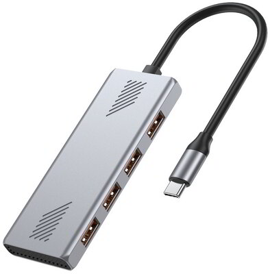Gembird - 4 portos USB 3.2 (2. generáció) Type-C elosztó - UHB-CM-U310-A4-01
