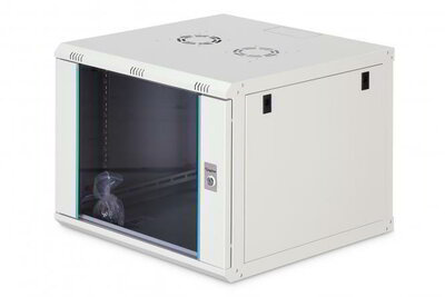 Assmann-DIGITUS fali szekrény 19" 9U Dynamic-N sorozat - 600x600 mm (SzéxMé), összeszereletlen - DN-37106