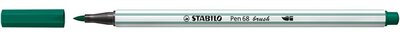 Stabilo Pen 68 brush türkiz zöld ecsetfilc