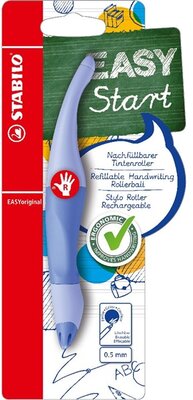 Stabilo EASYoriginal Pastel jobbkezes kék bliszterben+refill rollerirón