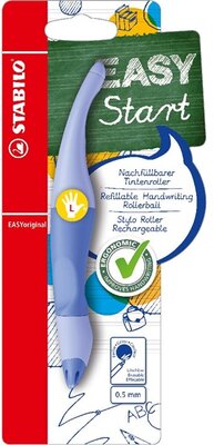 Stabilo EASYoriginal Pastel balkezes ködös kék bliszterben+refill rollerirón