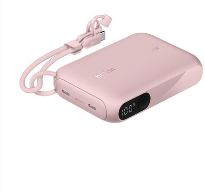 Belkin - BoostCharge 10K-s kijelzős külső akkumulátor - BPB027HQPK