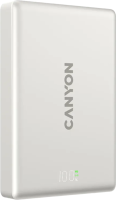 CANYON - Mágneses vezeték nélküli külső akkumulátor 10K OnPower 511 - CNS-CPB511G