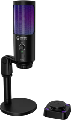 LORGAR - SMP40 RGB Microphone - LRG-SMP40-BK