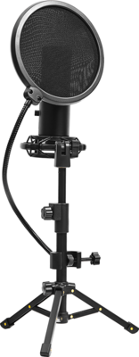 LORGAR - Voicer 721 fekete gaming mikrofon - LRG-CMT721