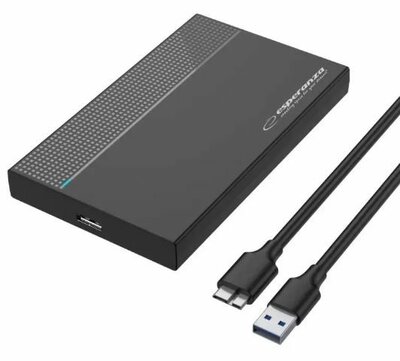 Esperanza - KÜLSŐ HDD/SSD TOK 2.5" HDD-HEZ - EBA102