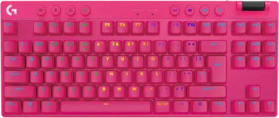 Logitech - G PRO X TKL (US LAYOUT) - Magenta - 920-012159