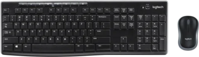 Logitech - MK270 (US LAYOUT) - Fekete - 920-004509