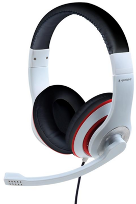 Gembird - MHS-03-WTRDBK Stereo Headset