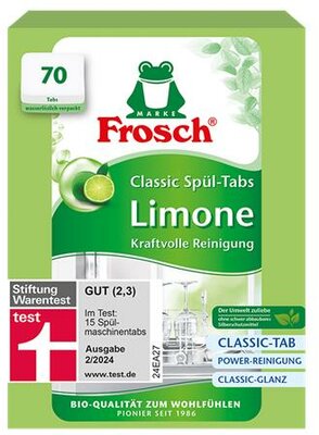 FROSCH - Zöldcitrom mosogatógép tabletta 70db