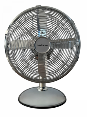 Aarven - Aero DTL-30M 30cm asztali ventilátor - Króm - AERO-DTL-30M