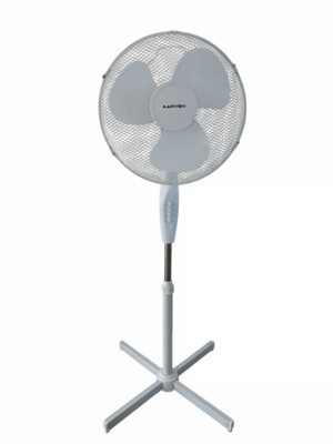 Aarven - Aero STL-40B 40cm álló ventilátor - Fehér - AERO-STL-40B