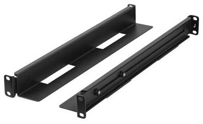 LANBERG - 19" RACK SÍNKÉSZLET CSÚSZÓ 397-680MM FEKETE - AK-1901-B