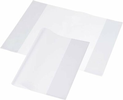 Füzet- és könyvborító, A4, PP, 90 mikron, fényes felület, PANTA PLAST, víztiszta, (10 db)