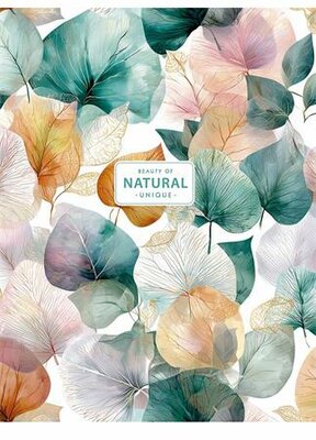 Füzet, tűzött, A5, vonalas, 80 lap, SHKOLYARYK "Beauty of Natural", vegyes