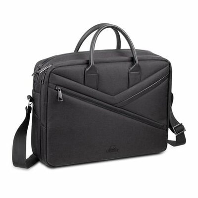 RivaCase 8134 Clark ECO Notebook táska, 15,6", fekete