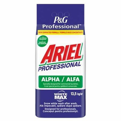 Mosópor, 13,5 kg, ARIEL "Professional Alfa White Max", (13 kg)
