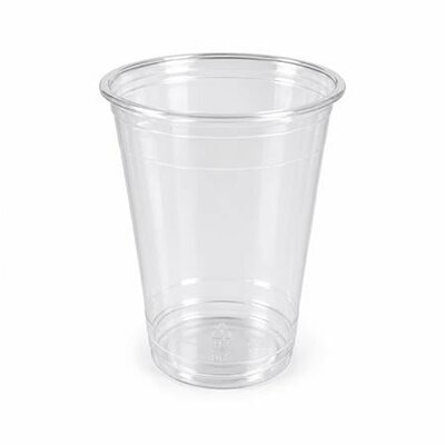 Műanyag shaker és koktélos pohár, 4 dl, 50 db, víztiszta, (50 db)