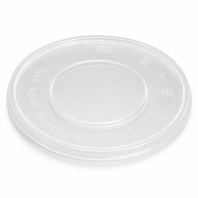 Tető műanyag leveses tányérhoz, 50 db, 500-750ml, natúr, (50 db)