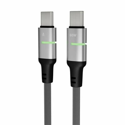 AVAX - Töltőkábel, USB-C - USB-C, 60W, 1 m - CB632