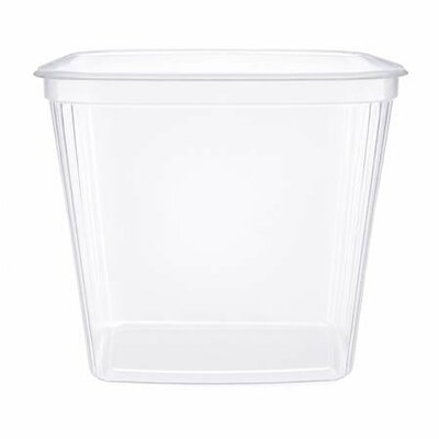 Műanyag tál, tetőzhető, 1000 ml, 25 db "Svéd", (25 db)
