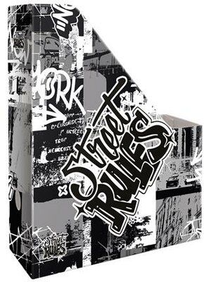 Iratpapucs, karton, A4, LIZZYSULI, "Street Rules"