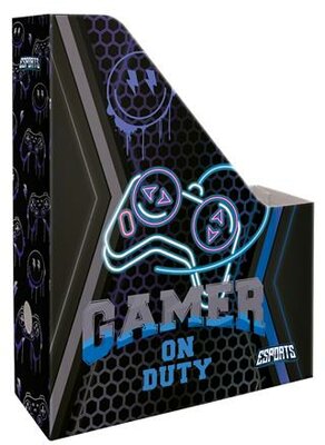 Iratpapucs, karton, A4, LIZZYSULI, "Esport Gamer on Duty"