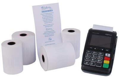 Thermo tekercs, 57/40/12, 18 m, 55 g, VICTORIA PAPER "Prémium", (10 tek)