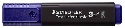 Szövegkiemelő, 1-5 mm, STAEDTLER "Textsurfer Classic Pastel 364 C", fekete