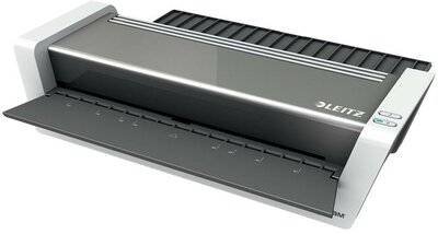 Laminálógép, A3, 80-250 mikron, LEITZ "iLAM Touch 2", fehér-antracit