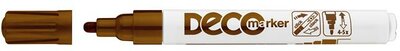 Lakkmarker, 2-4 mm, ICO "Decomarker" barna