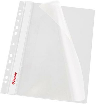 Gyorsfűző, lefűzhető, PP, A4, ESSELTE, VIVIDA, fehér, (10 db)