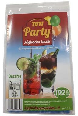 Jégkockakészítő zacskó, TUTI "Party", (192 db)