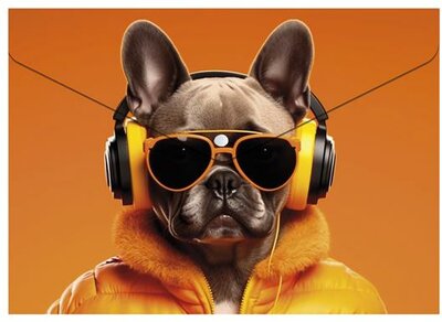 Irattartó tasak, A5 PP, patentos, 180 mikron, PANTA PLAST "Cool dog"