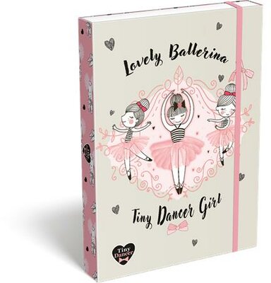 Füzetbox, A4, LIZZYSULI, "Tiny Dancer, Lovely Ballerina"