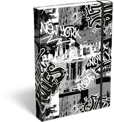 Füzetbox, A4, LIZZYSULI, "Street Rules"