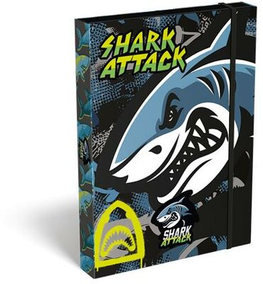 Füzetbox, A5, LIZZYSULI, "Shark Attack"