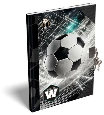 Emlékkönyv, lakattal, A5, keményfedeles, LIZZYSULI, "Top League"