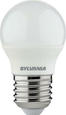 LED izzó, E27, kisgömb, 6,5W, 806lm, 4000K (HF), SYLVANIA "ToLEDo"