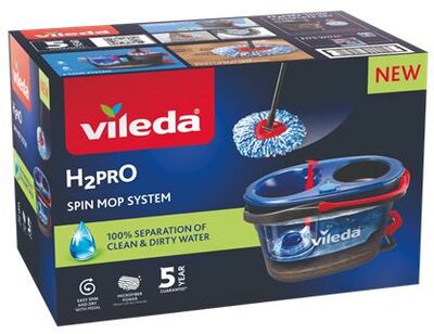 Forgó felmosószett, pedálos, VILEDA "H2PrO"