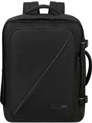 Hátizsák, kabin méret, 38l, M-es, AMERICAN TOURISTER "Take2Cabin", fekete