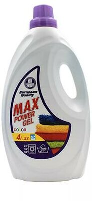 Folyékony mosószer, 4 l "Max Power Color", (4 liter)