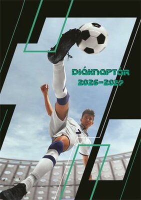 Diáknaptár, 2026/2027 tanév, B6, heti, TOPTIMER "Foci"